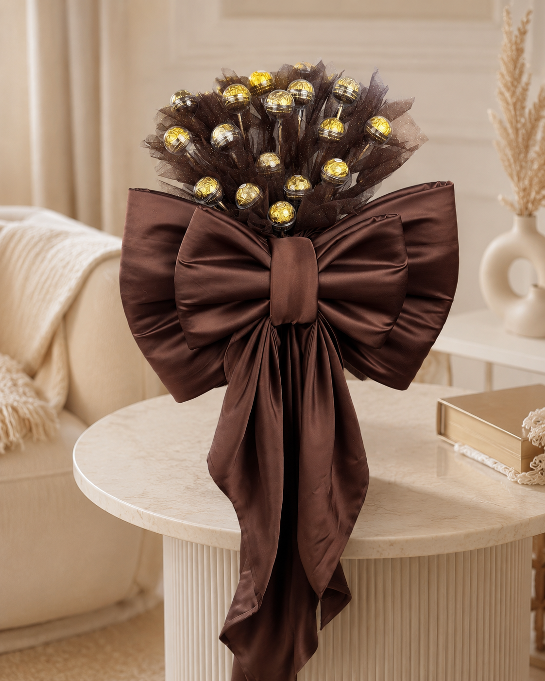 Chocolate Bow Bouquet