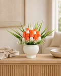 Orange Tulip Garden